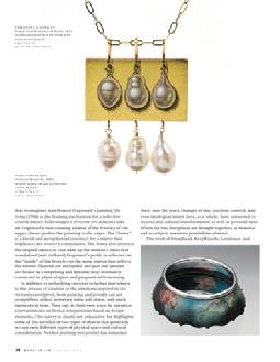Metalsmith Magazine, Vol 32 No 2, Spring 2012; pgs 32 - 39